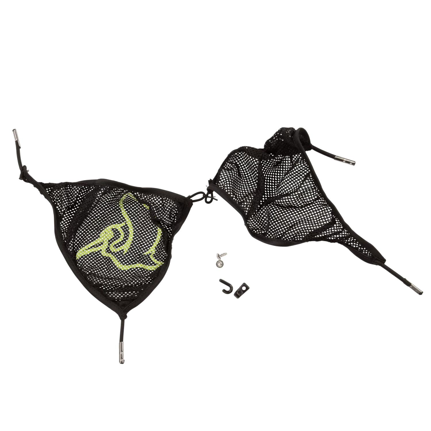 Pelican Yellow Green Mesh Deck Cover 1 Pelican Yellow Green Mesh Deck Cover